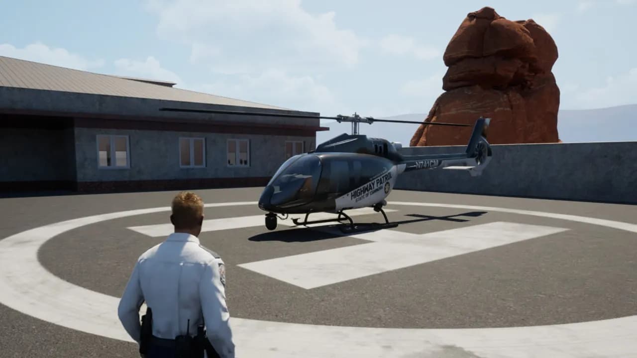 Highway Police Simulator — скриншот 8