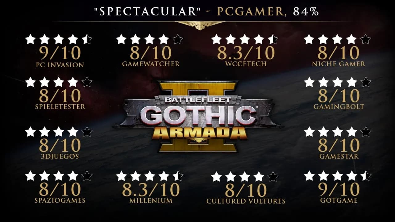 Battlefleet Gothic: Armada 2 — скриншот 1