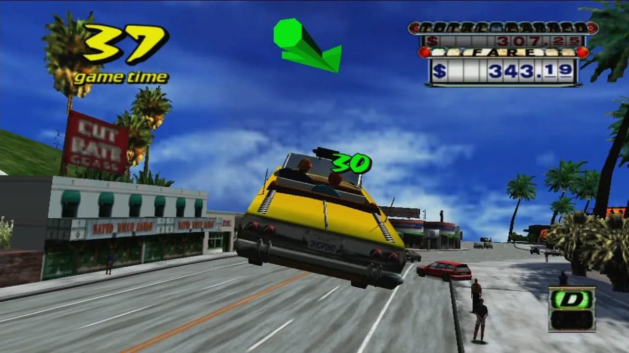 Crazy Taxi — скриншот 2