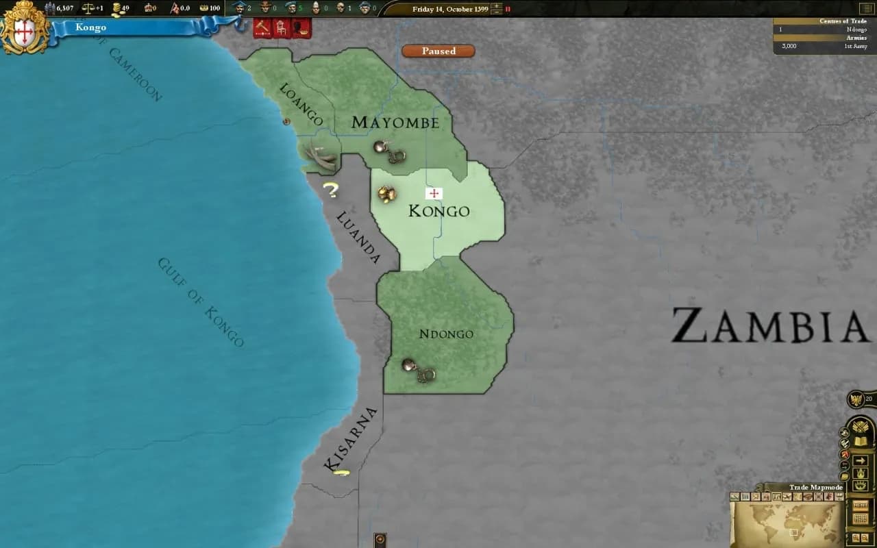 Europa Universalis 3: Divine Wind — скриншот 5