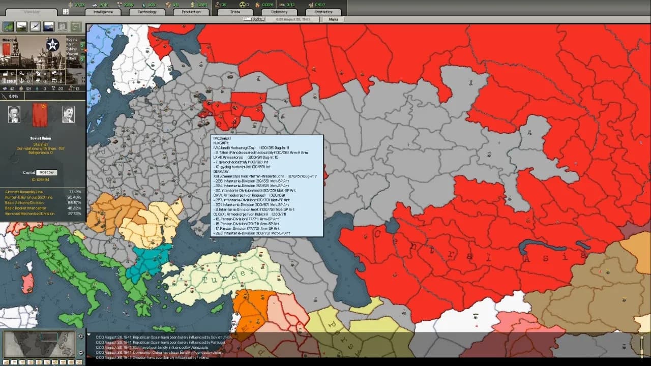 Arsenal of Democracy: A Hearts of Iron Game — скриншот 2