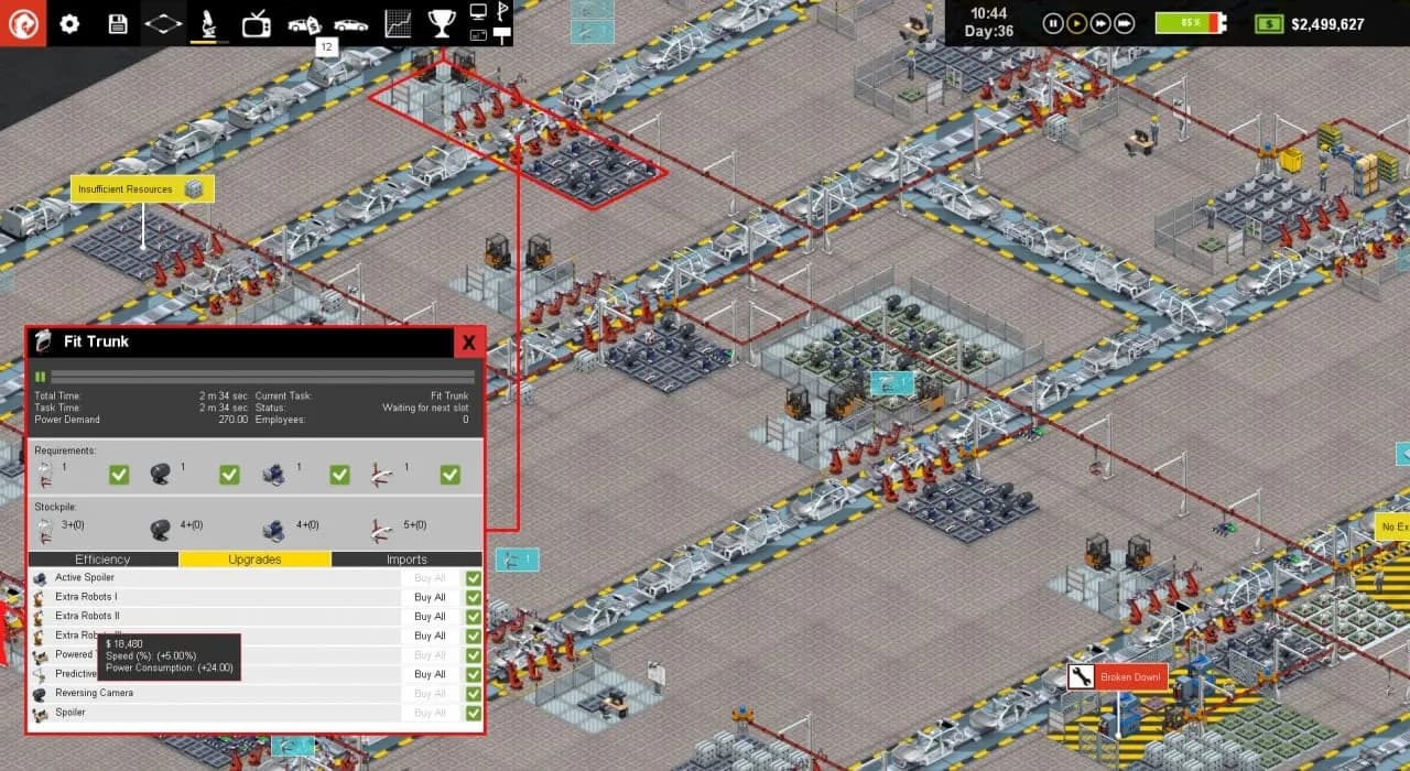 Production Line — скриншот 8