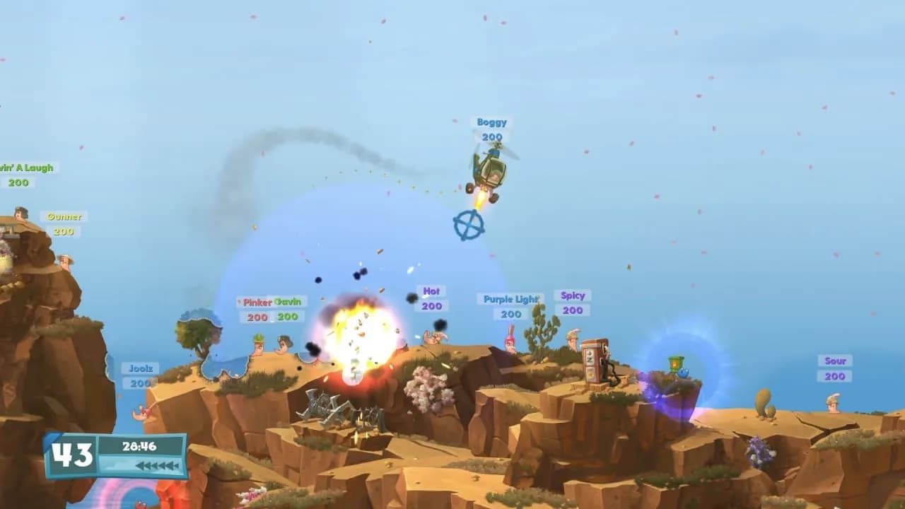 Worms W.M.D — скриншот 4