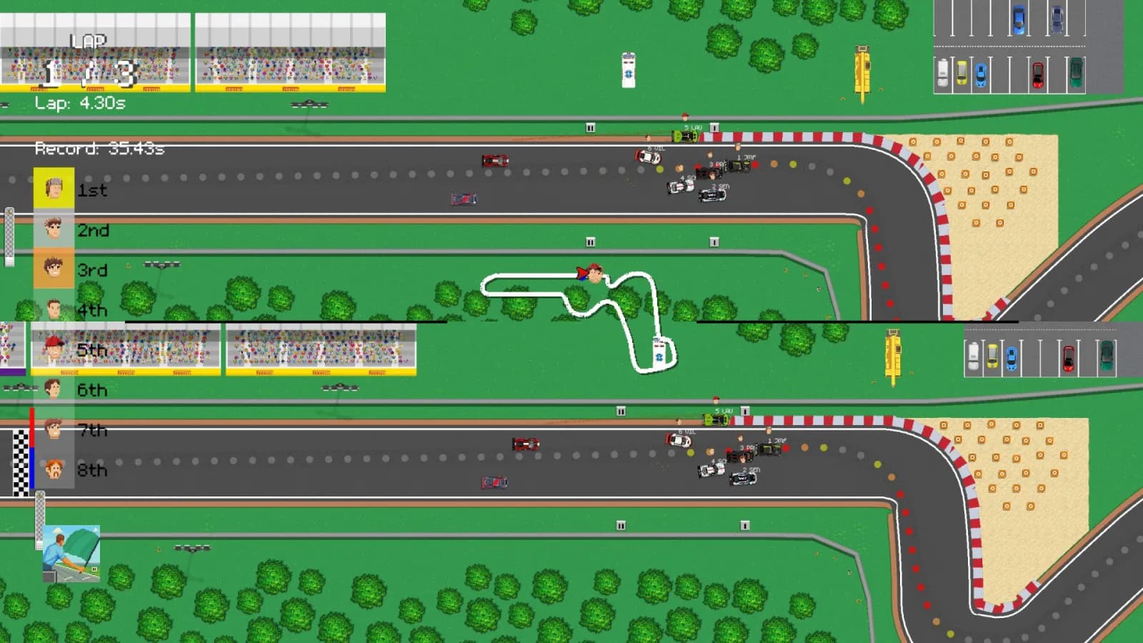Pretend Cars Racing 2 — скриншот 4