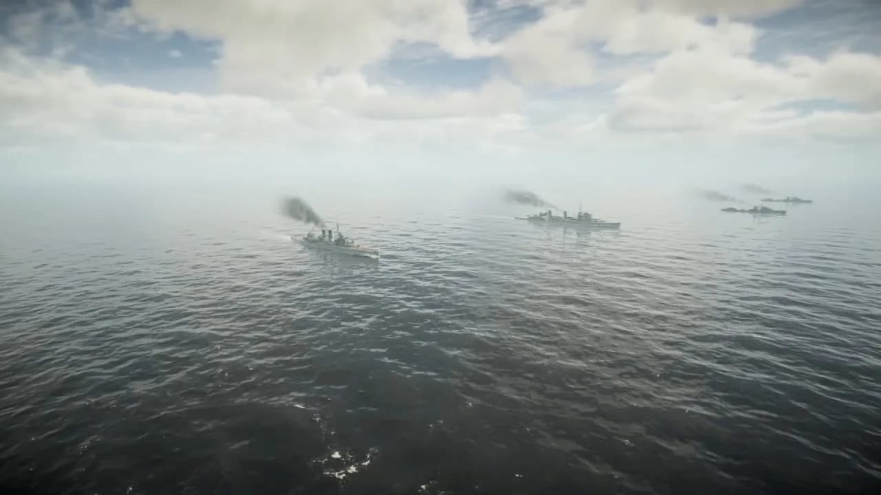 Victory at Sea Atlantic - World War 2 Naval Warfare — скриншот 11