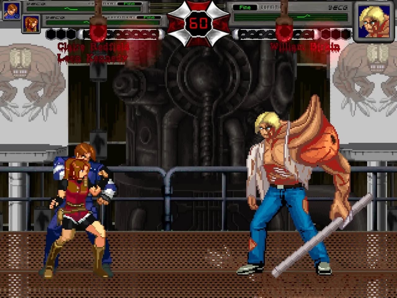 MUGEN Resident Evil — скриншот 6