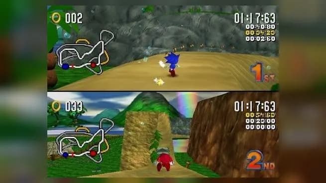 Sonic R — скриншот 9