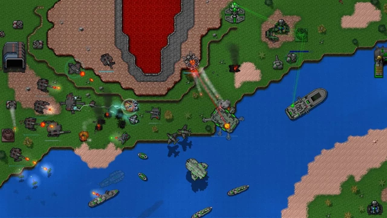Rusted Warfare - RTS — скриншот 1