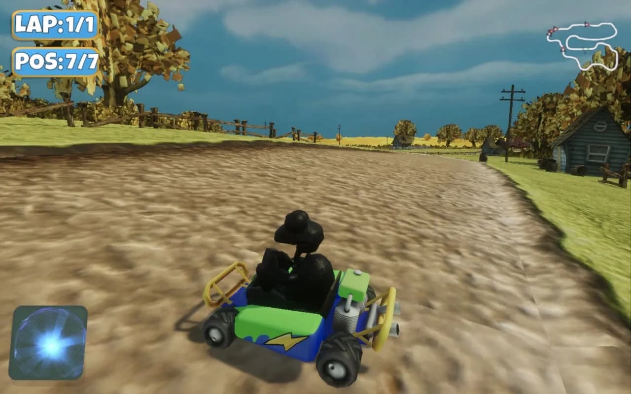 Moorhuhn Kart — скриншот 3
