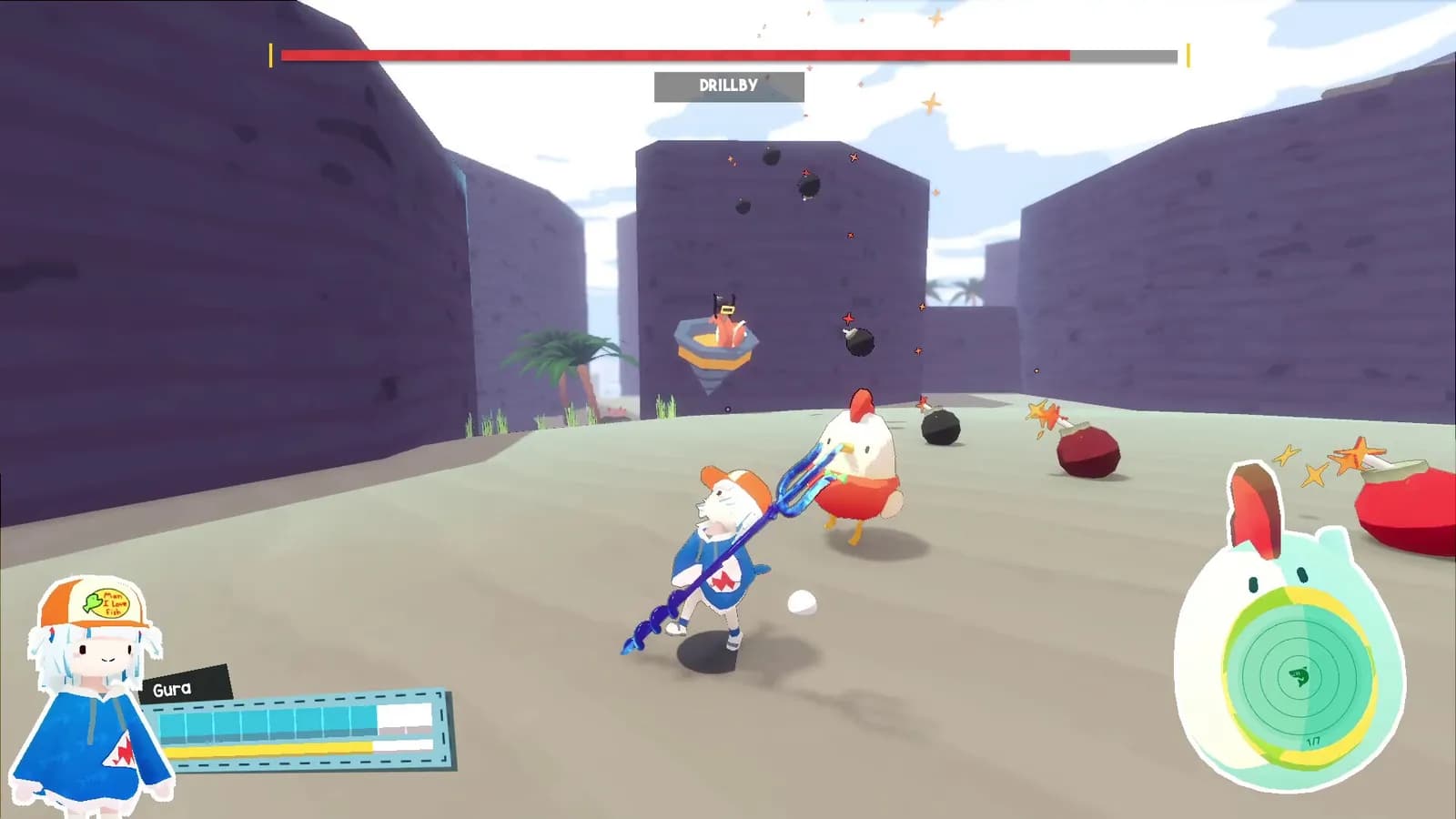 Gawr Gura: Quest for Bread — скриншот 1