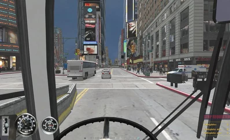 New York Bus Simulator — скриншот 2