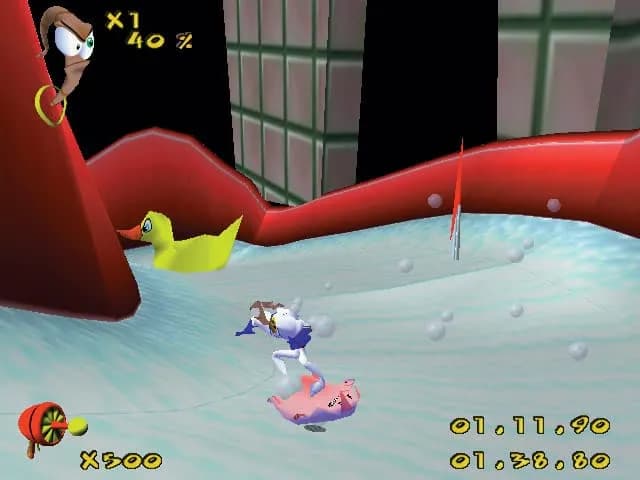 Earthworm Jim 3D — скриншот 1