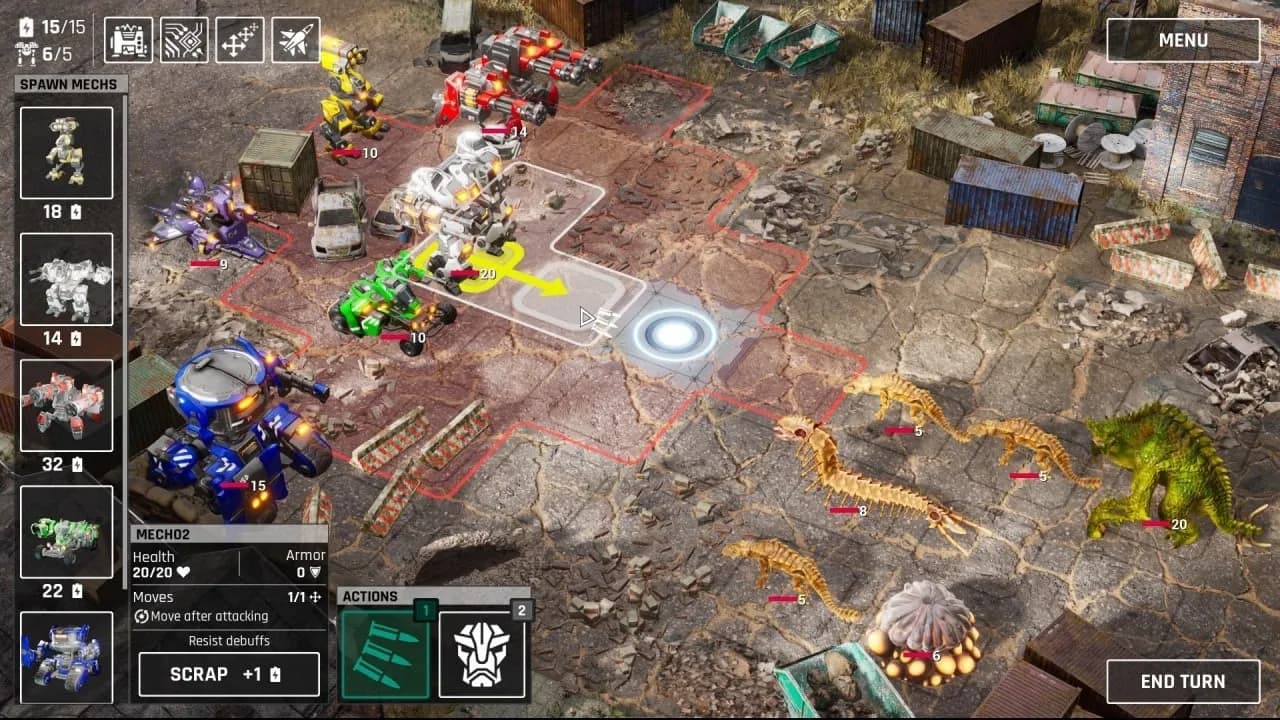 Mech Armada — скриншот 6