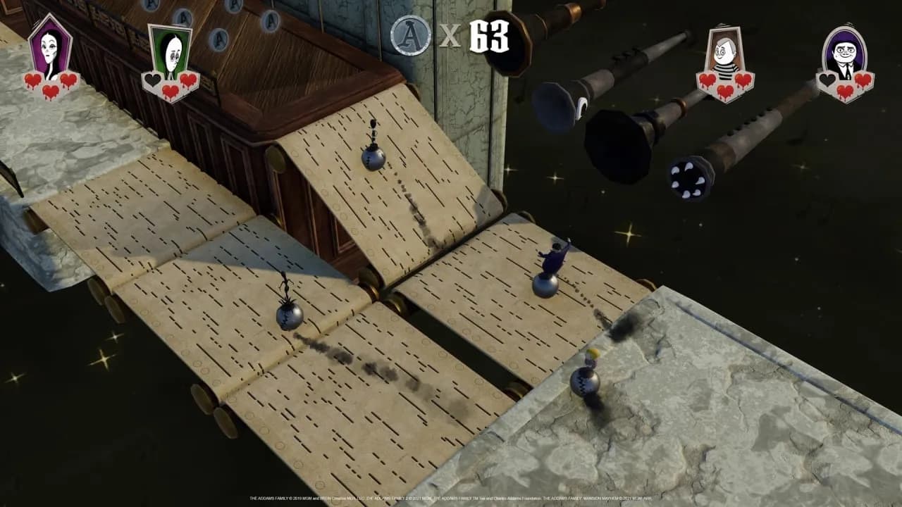The Addams Family: Mansion Mayhem — скриншот 2