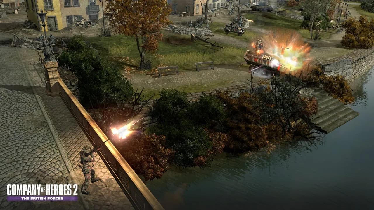 Company of Heroes 2 - The British Forces — скриншот 9