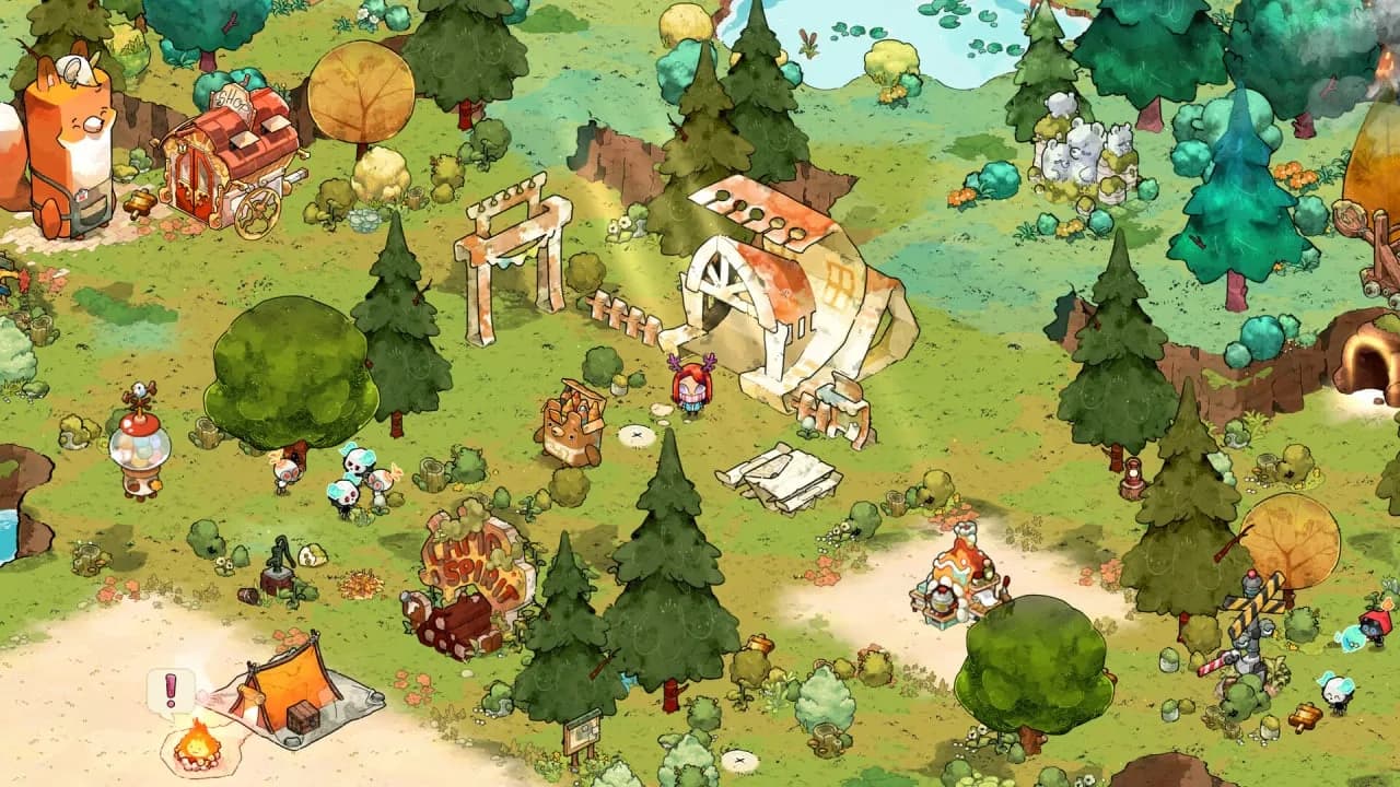Cozy Grove: Camp Spirit — скриншот 1