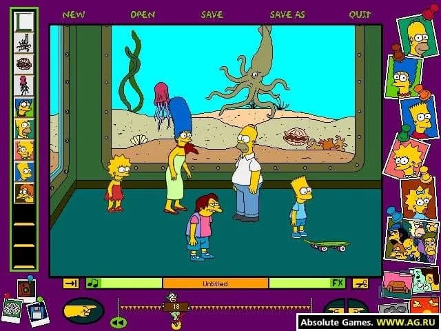 The Simpsons Cartoon Studio — скриншот 5