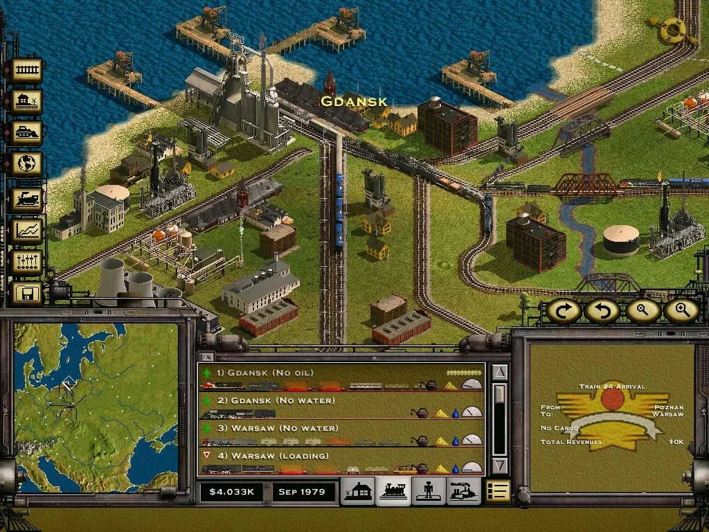 Railroad Tycoon 2 — скриншот 2