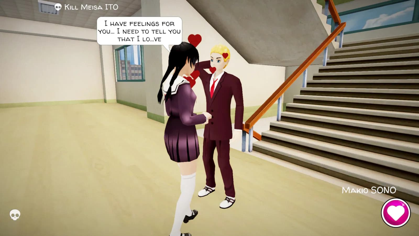 Yandere School — скриншот 4
