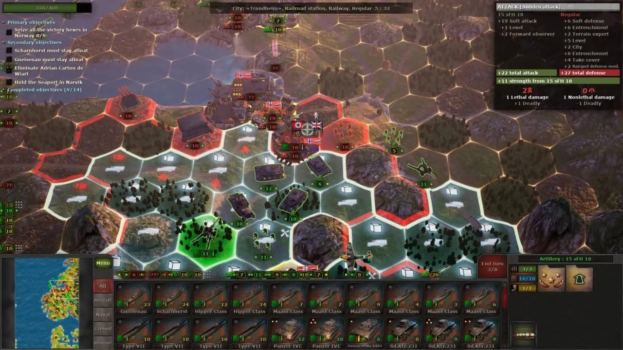 Strategic Mind: Blitzkrieg — скриншот 5
