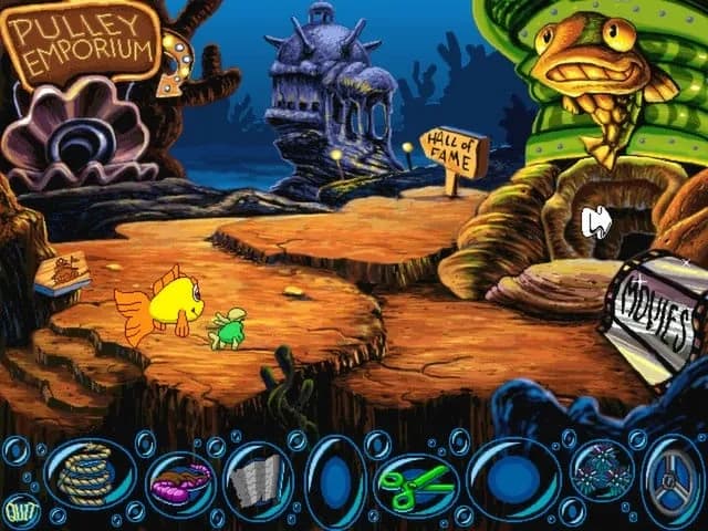 Freddi Fish 2: The Case of the Haunted Schoolhouse — скриншот 5