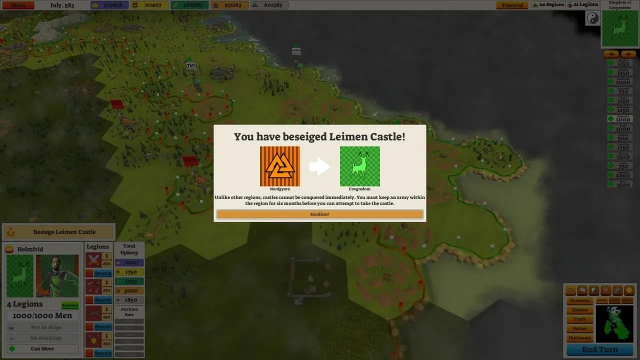Conquest: Medieval Kingdoms — скриншот 7