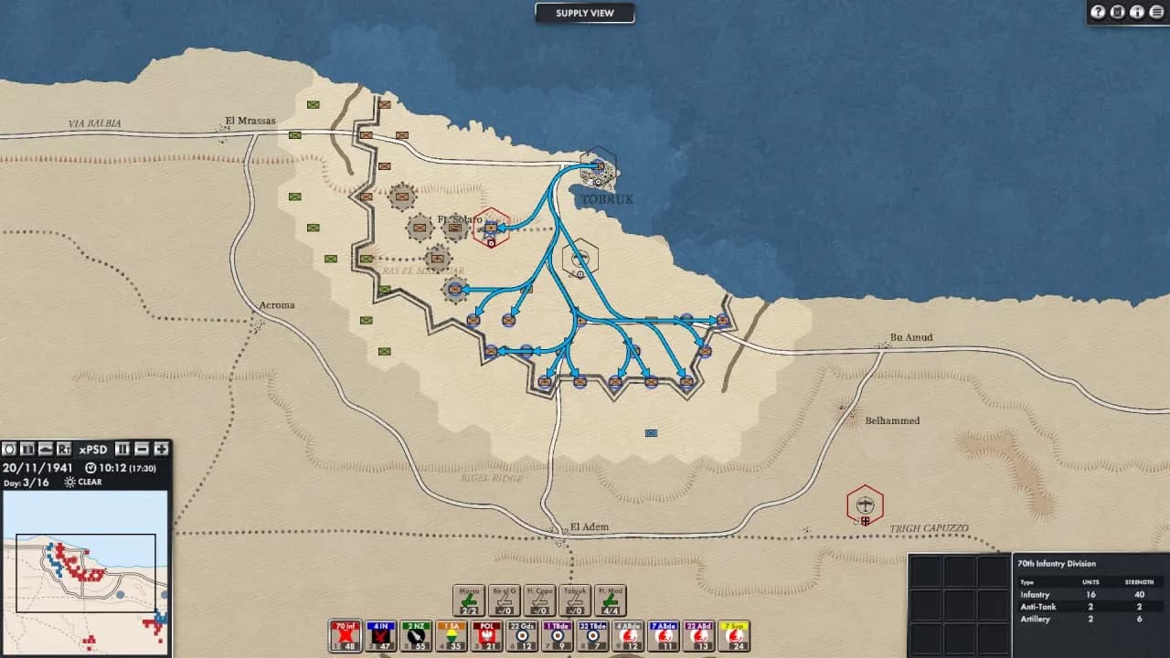 Attack at Dawn: North Africa — скриншот 10