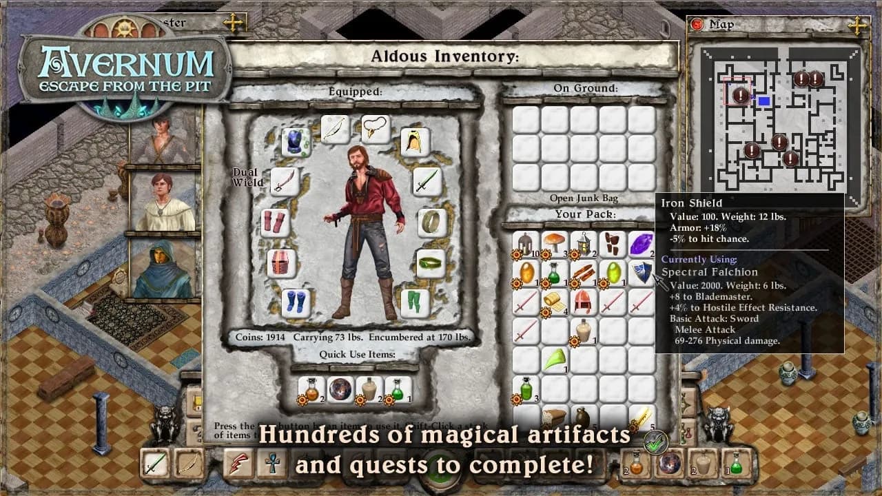 Avernum: Escape From the Pit — скриншот 4