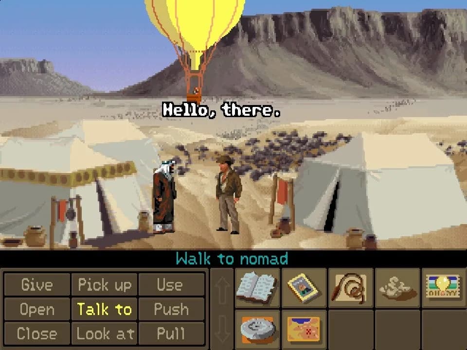 Indiana Jones and the Fate of Atlantis — скриншот 1