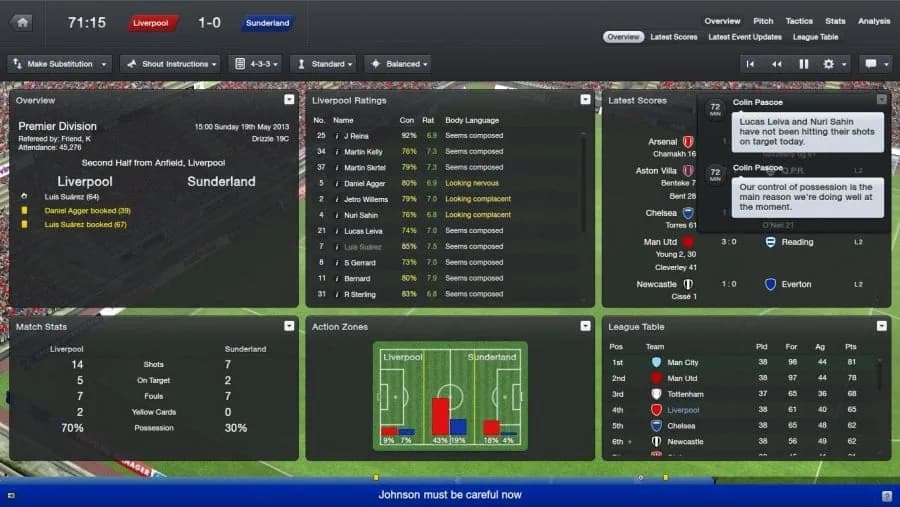 Football Manager 2013 — скриншот 1