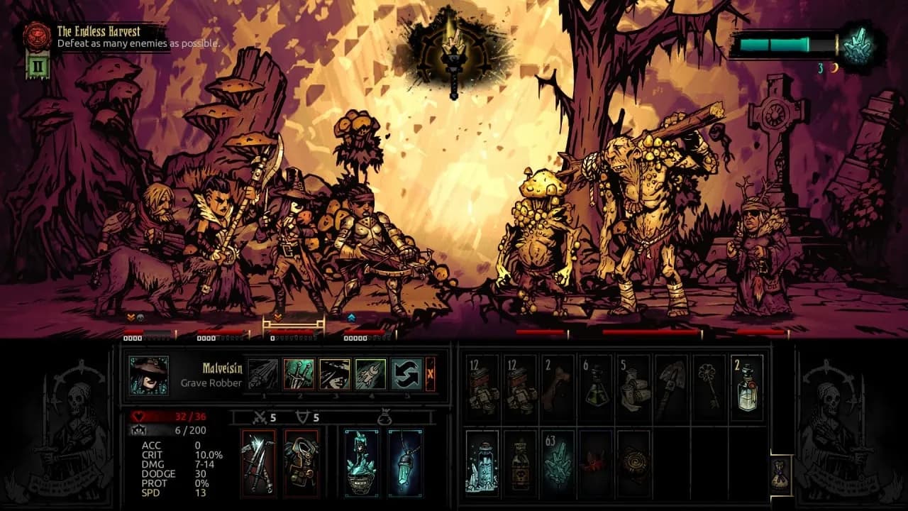 Darkest Dungeon: The Color Of Madness — скриншот 5