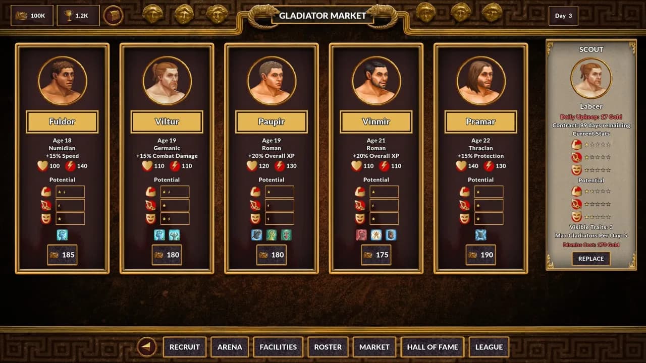 Gladiator Command — скриншот 5