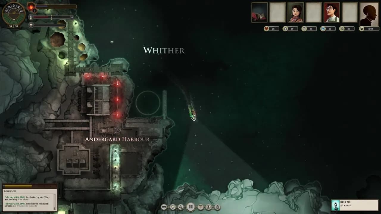 Sunless Sea — скриншот 8