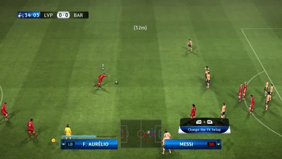 Pro Evolution Soccer 2010 — скриншот 1