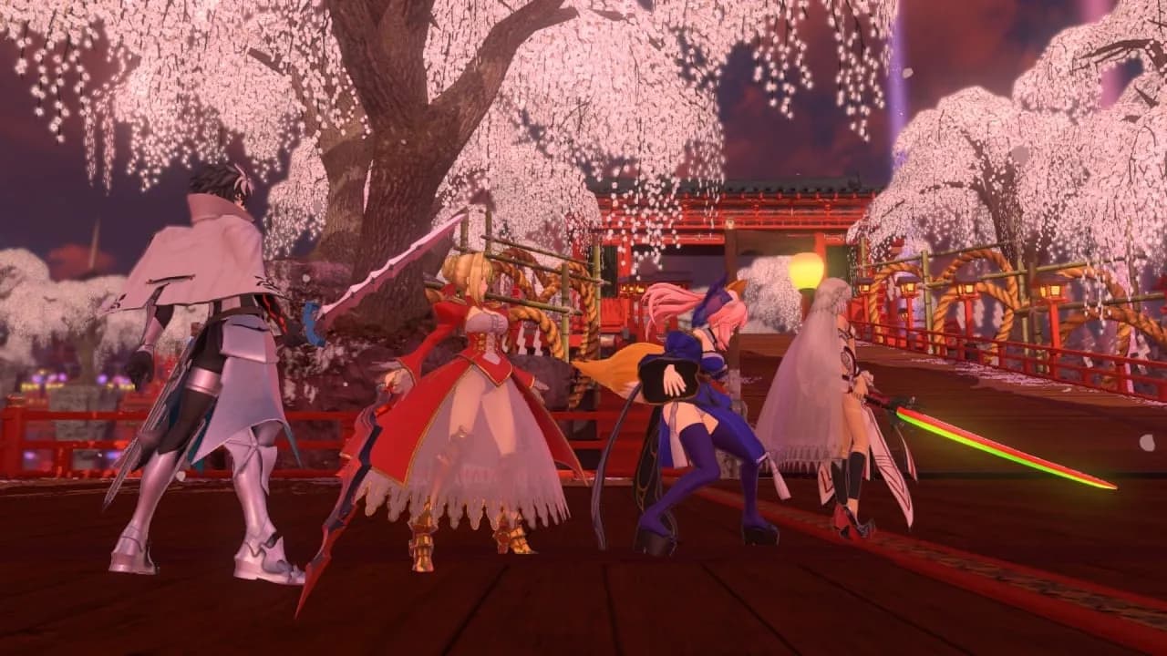 Fate/EXTELLA LINK — скриншот 3
