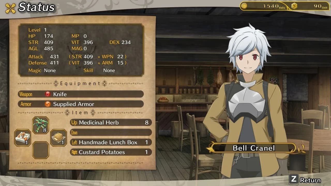 Is It Wrong to Try to Pick Up Girls in a Dungeon? Infinite Combate — скриншот 6
