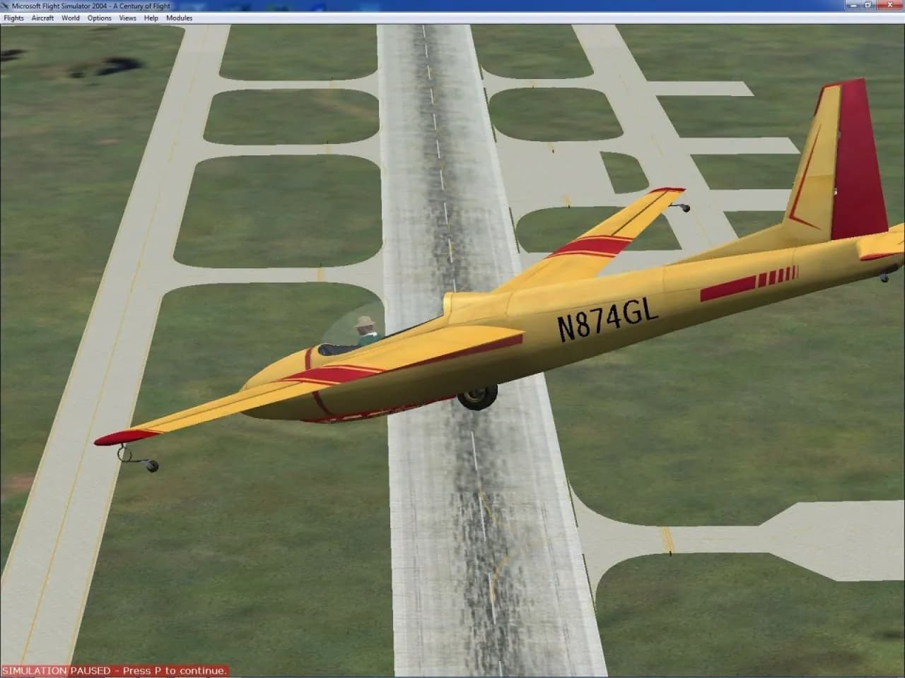 Microsoft Flight Simulator 2004 - A Century of Flight — скриншот 9