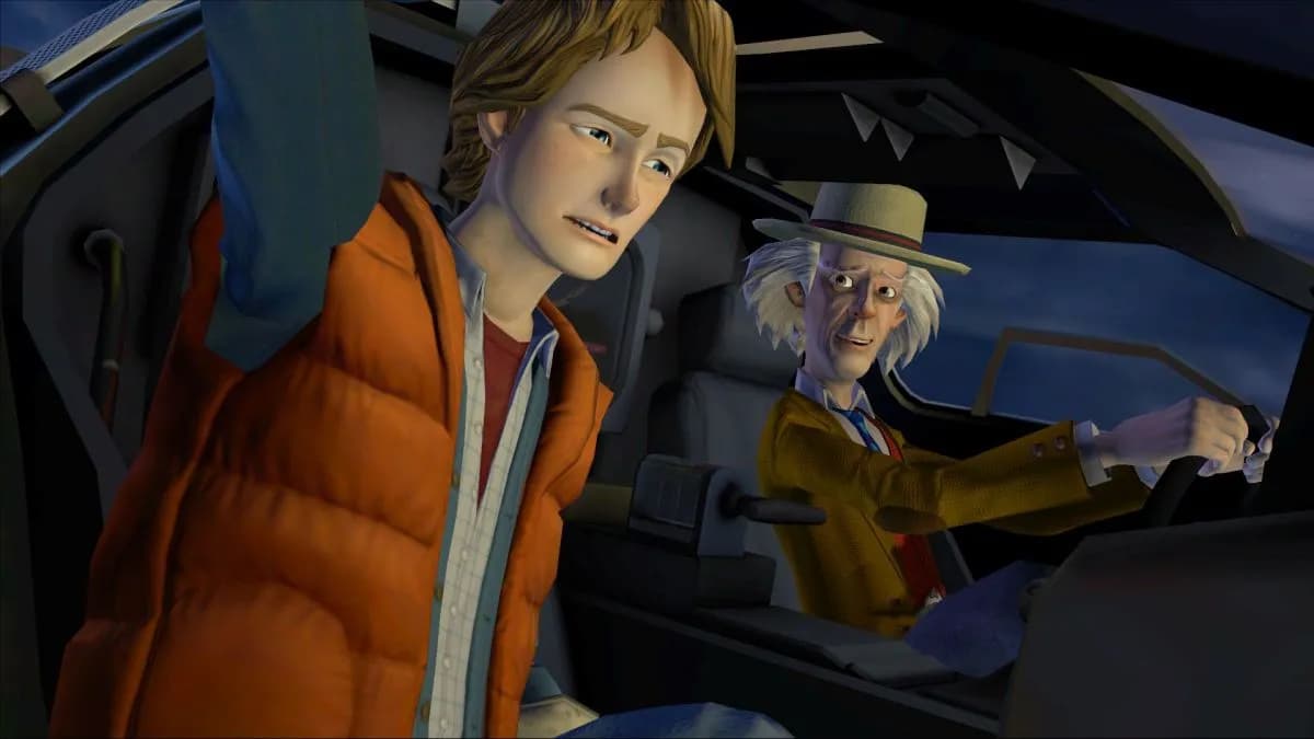 Back to the Future: The Game — скриншот 5
