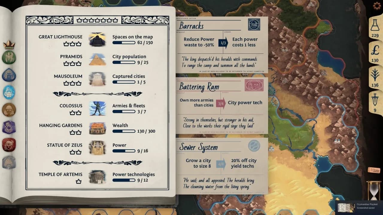 Ozymandias: Bronze Age Empire Sim — скриншот 2