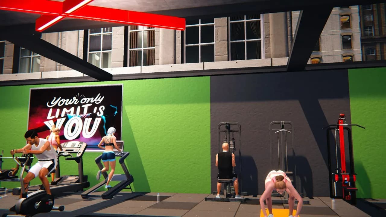 Gym Simulator 24 — скриншот 1