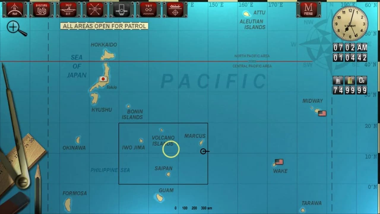 Silent Depth 3D Submarine Simulation — скриншот 3