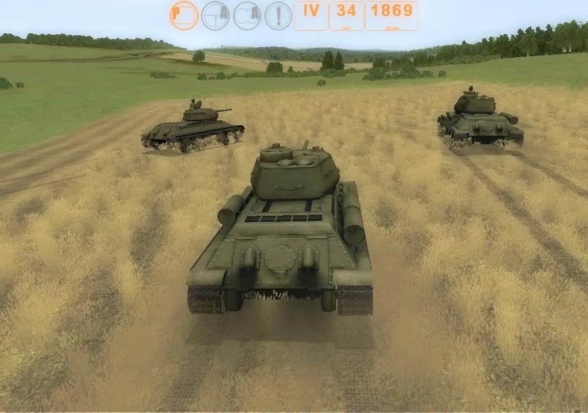 WW2 Battle Tanks T-34 vs. Tiger — скриншот 2