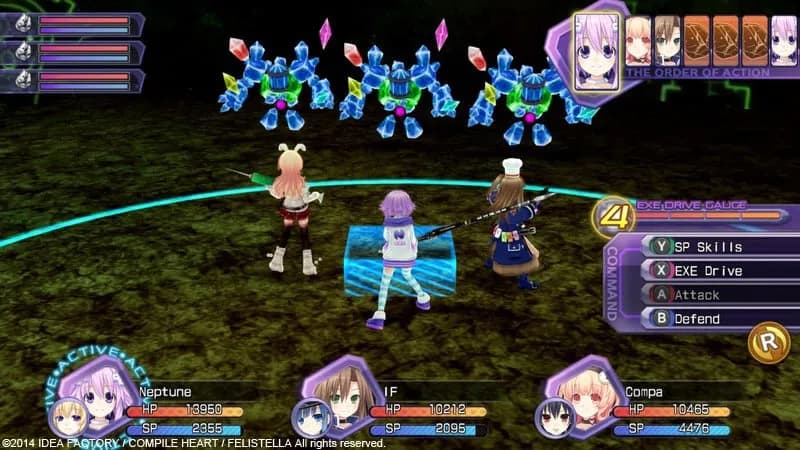Hyperdimension Neptunia Re;Birth1 — скриншот 12