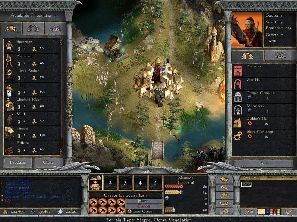 Age of Wonders Shadow Magic — скриншот 7