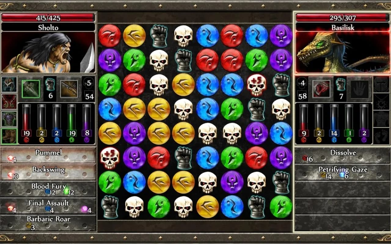Puzzle Quest 2 — скриншот 10