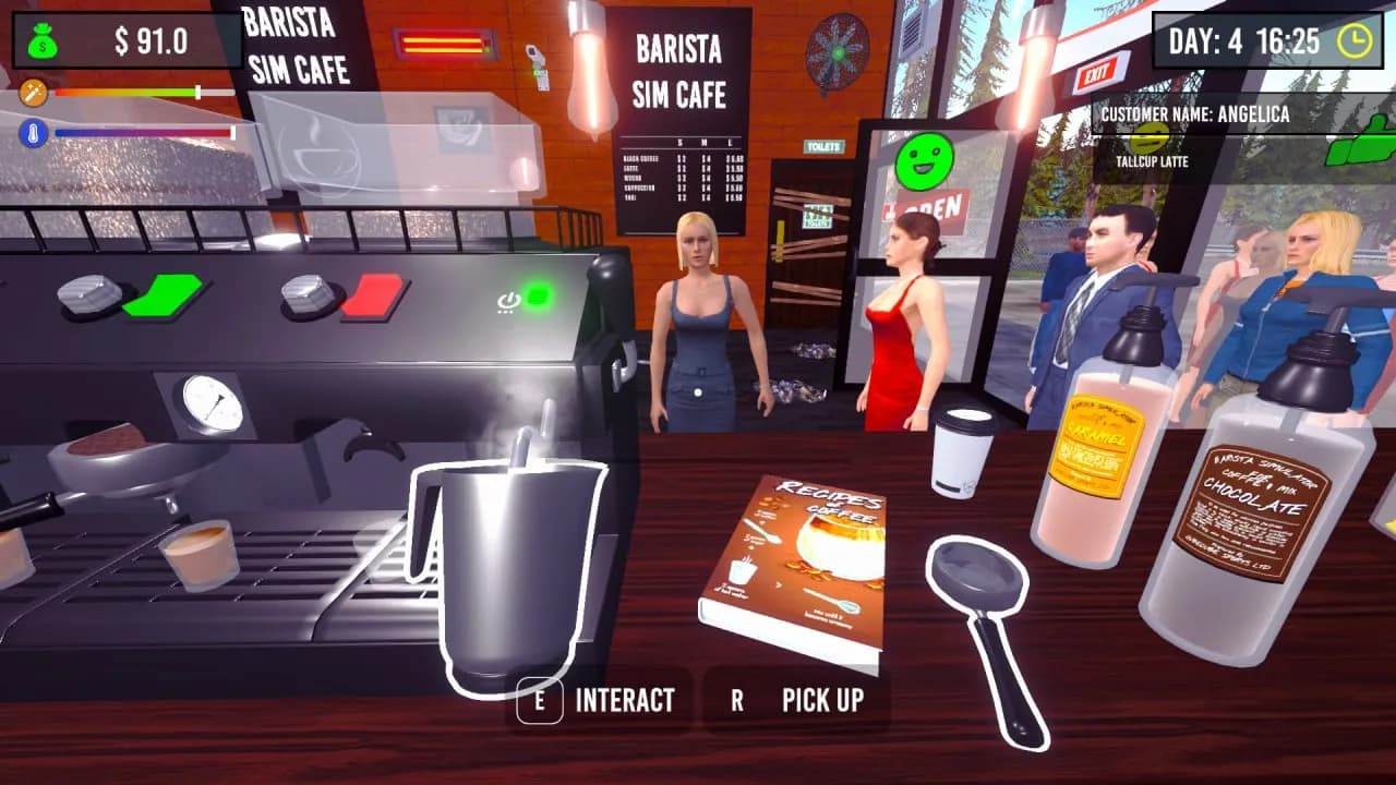 Barista Simulator — скриншот 8