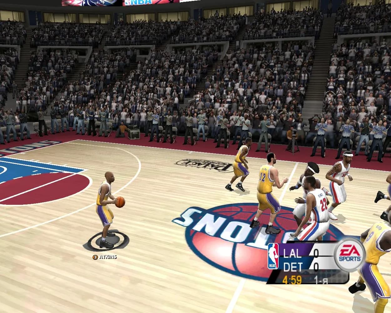 NBA Live 2005 — скриншот 3