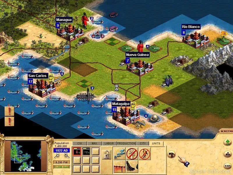 Civilization: Call to Power — скриншот 1