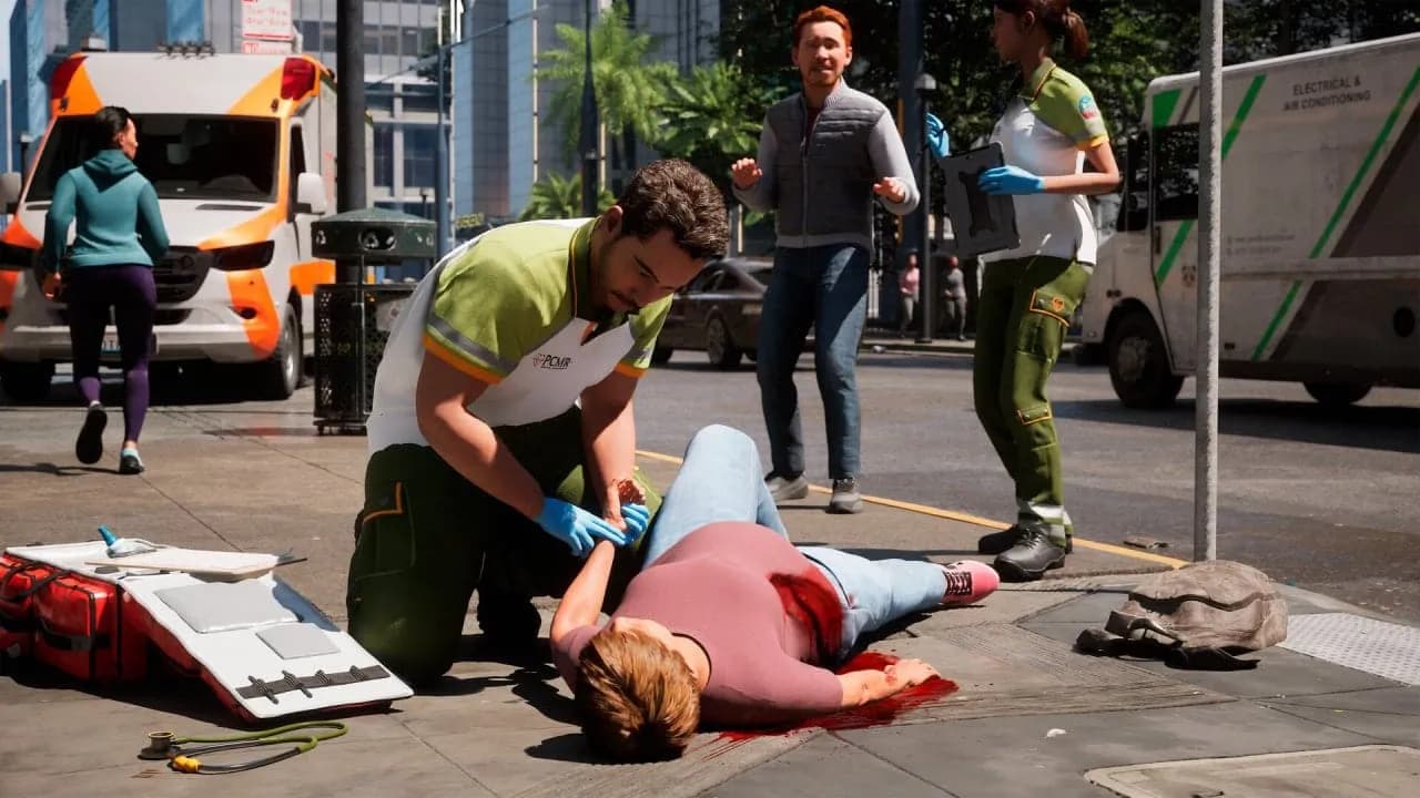Ambulance Life: A Paramedic Simulator — скриншот 1