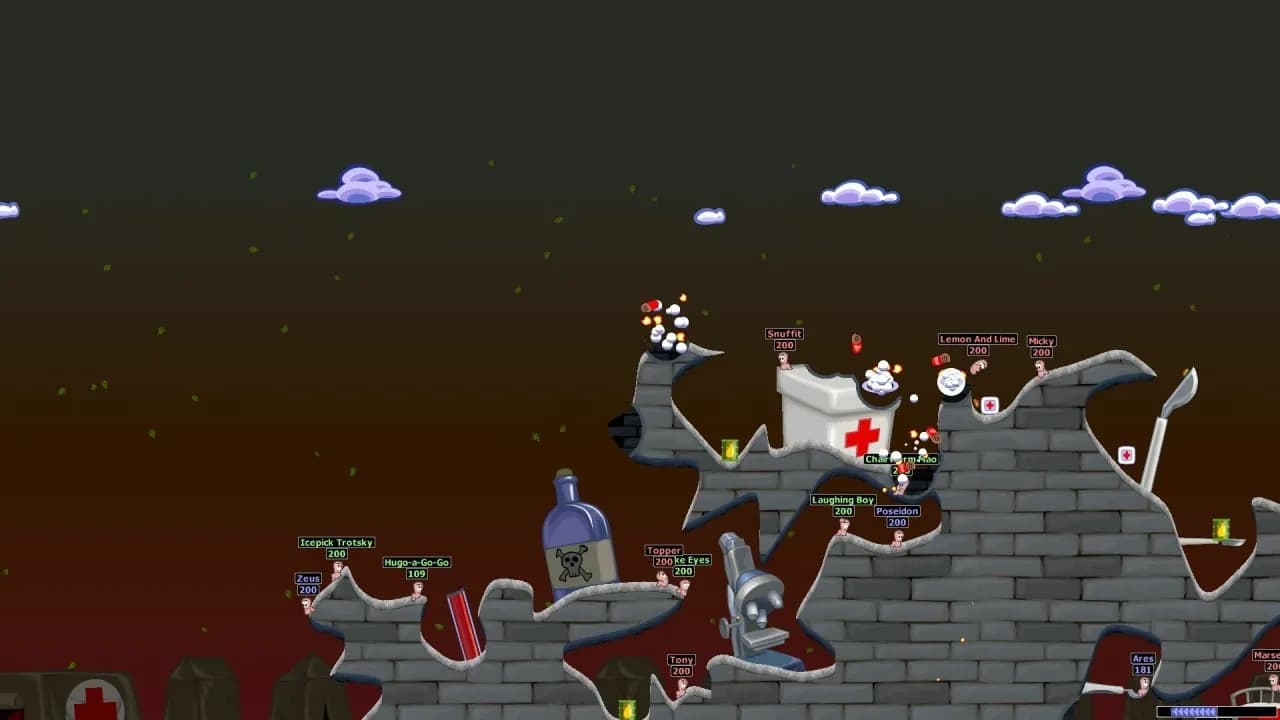 Worms World Party Remastered — скриншот 8